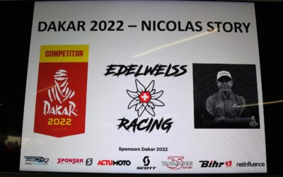 Dakar 2022 – Célébrations de Nicolas le 12 février