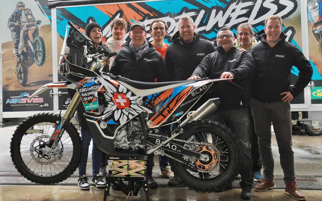 Le team dans les starting-blocks